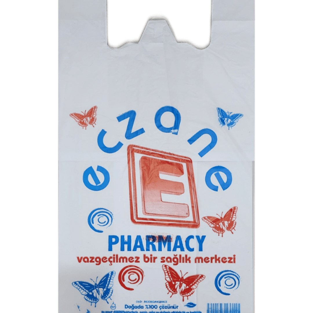 30x60 BÜYÜK ATLET TİPİ ECZANE POŞETİ